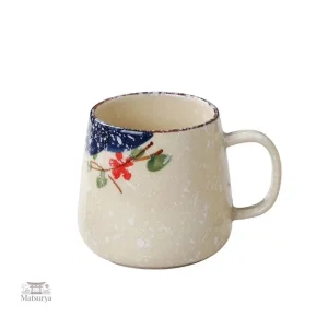 Mug japonais vintage avec motifs raffinés