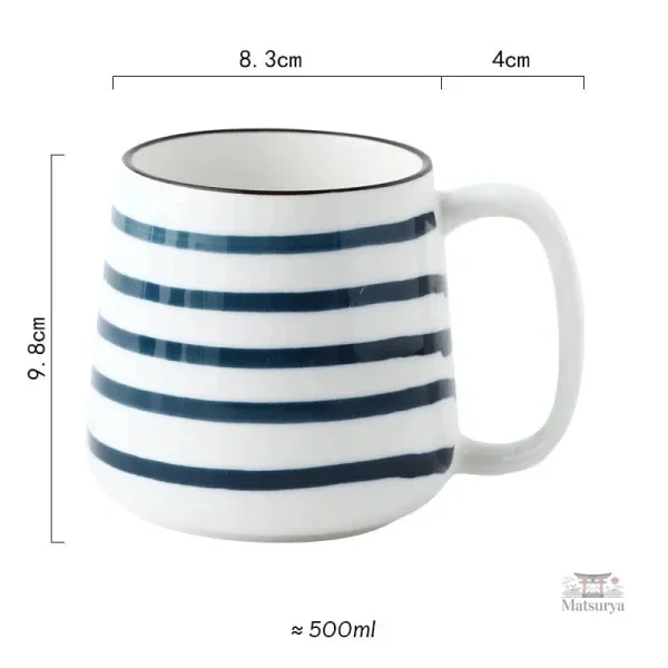 Mug en céramique inspiré du Japon