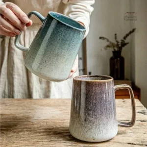 Mug en céramique au style japonais élégant