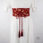 Ceinture obi en tissu