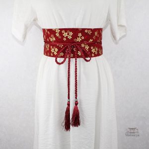 Ceinture obi en tissu