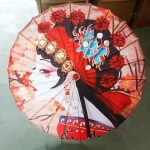 Ombrelle Japonaise à Motifs pour Femme