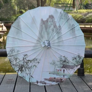 Ombrelle japonaise anti UV élégante et protectrice