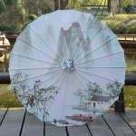 Ombrelle japonaise design, protection solaire efficace