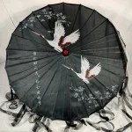 Ombrelle Japonaise Artisanale élégante en papier et bambou
