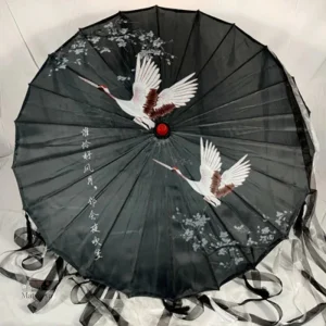 Ombrelle Japonaise Artisanale élégante en papier et bambou