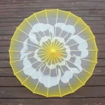 Ombrelle artisanale aux motifs raffinés