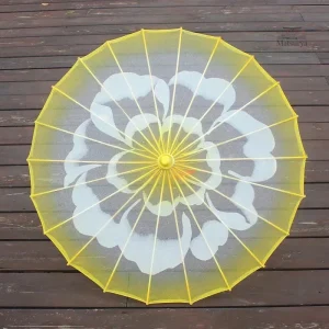 Ombrelle artisanale aux motifs raffinés