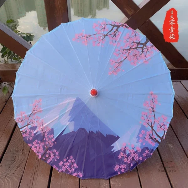 ombrelle-japonaise-fleurs-de-sakura-1 Ombrelle japonaise fleurs de sakura élégante et colorée