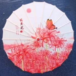 Higanbana : ombrelle japonaise au design floral unique