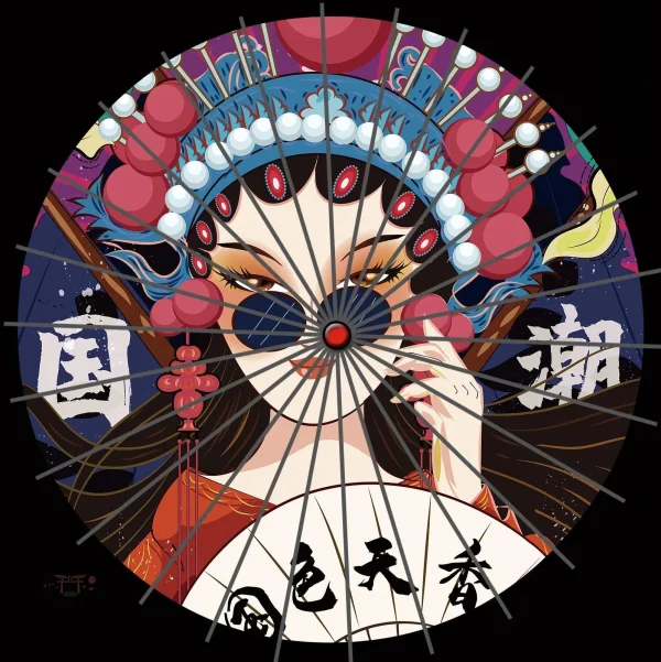 ombrelle-japonaise-moderne-1 Ombrelle japonaise moderne élégante et fonctionnelle