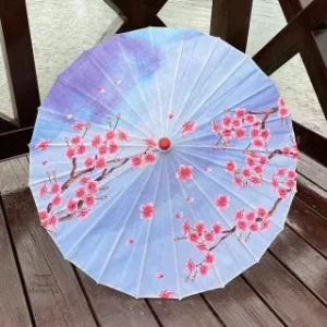 Ombrelle en papier, design japonais traditionnel