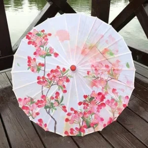Accessoire d'extérieur, ombrelle japonaise en papier