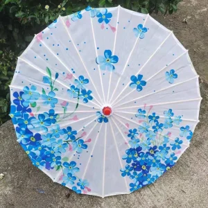 Ombrelle décorative en papier, style asiatique authentique