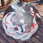 Ombrelle Japonaise Renard à Neuf Queues