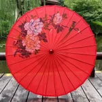 Ombrelle décorative japonaise aux motifs élégants