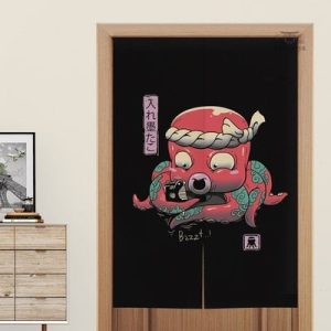 Panneau Japonais Noir élégant pour décoration intérieure