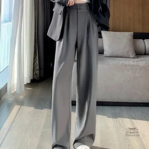 Pantalon à Jambes Larges pour Femme, Design Japonais