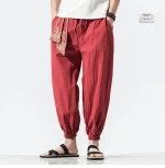 Pantalon décontracté japonais pour un look moderne