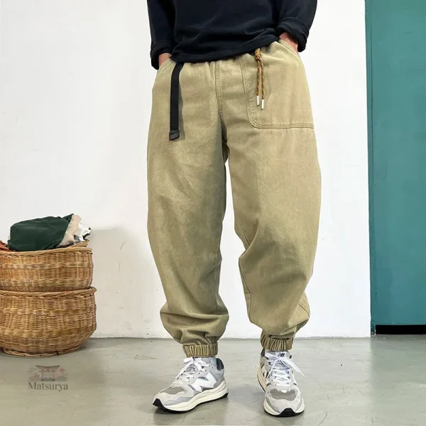 Pantalon Décontracté Japonais pour Homme