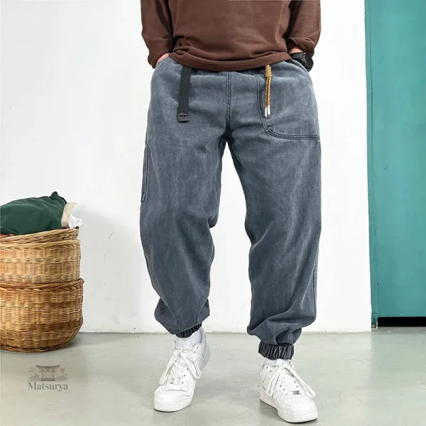 Pantalon Vintage Japonais Tendance