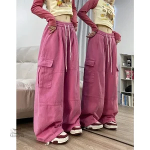 Pantalon Cargo Japonais Femme