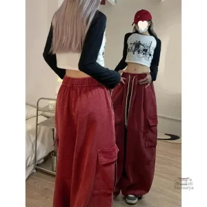 Pantalon Femme style cargo avec poches pratiques