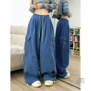 Pantalon élégant pour femme, style décontracté japonais