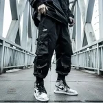 Pantalon Cargo Techwear pour homme, style japonais moderne