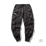 Vêtement japonais homme, pantalon cargo tendance et fonctionnel