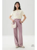Pantalon Japonais Femme, couleur rose tendance