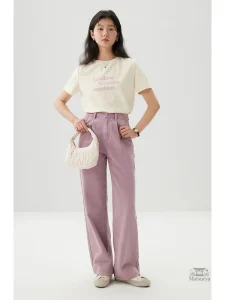 Pantalon Japonais Femme, couleur rose tendance