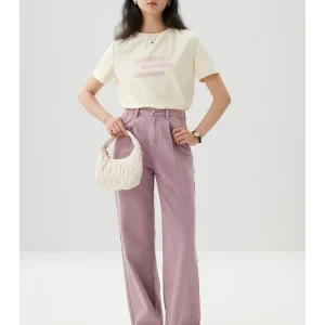 Pantalon Japonais Femme, couleur rose tendance