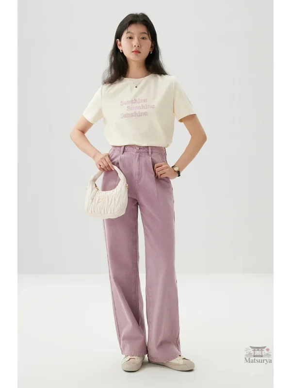 Pantalon Japonais Femme, couleur rose tendance