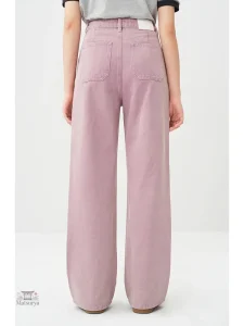 Pantalon rose pour femme, confort et style asiatique