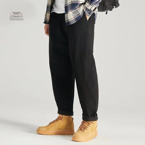 Pantalon japonais à motifs