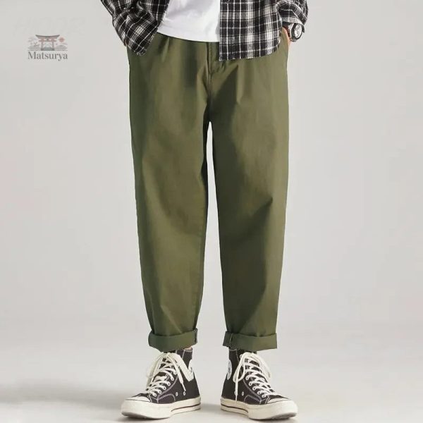 Pantalon japonais en lin
