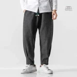 Pantalon décontracté japonais style confort
