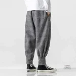 Confortable pantalon japonais au style décontracté
