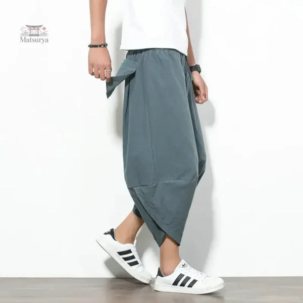 Pantalon court homme japonais