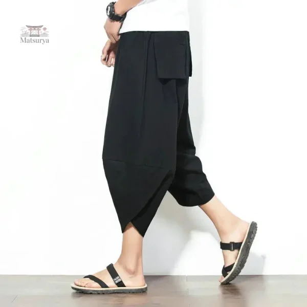 Pantalon court tendance pour hommes japonais