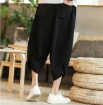 Mode masculine : pantalon court japonais élégant