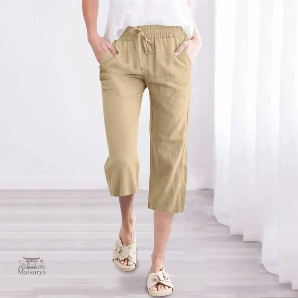 Pantalon japonais léger pour femme