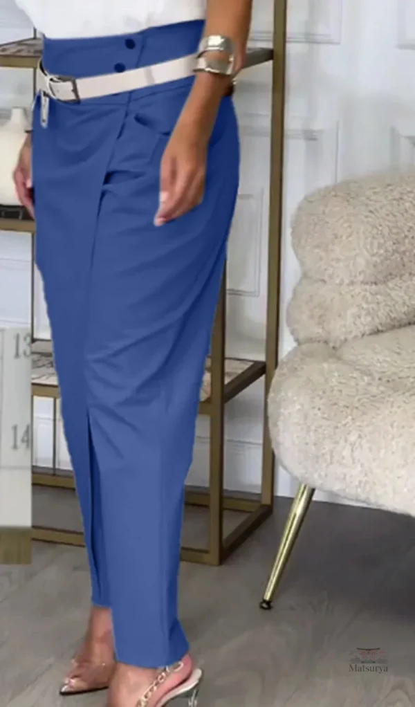 Pantalon Crayon Femme, look moderne et chic