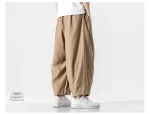 Pantalon ample inspiré du design japonais