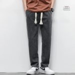 Pantalon japonais en toile de qualité