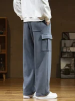Pantalon de survêtement au design japonais