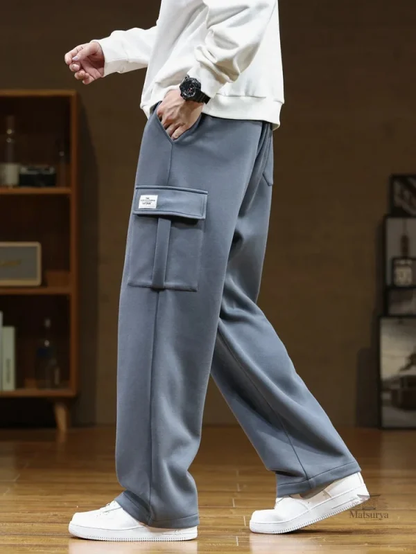 Pantalon droit confortable pour activités sportives