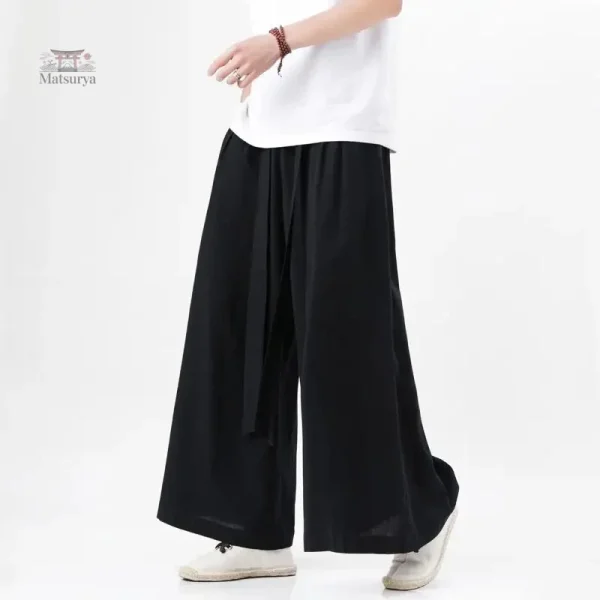 Hakama élégant pour une tenue japonaise