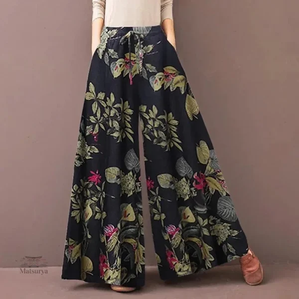 pantalon-imprime-fleuri-pour-femme-1 Pantalon Fleuri Femme Japonais